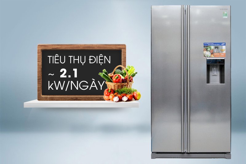 tủ lạnh samsung 543 lít rsa1wtsl1/xsv