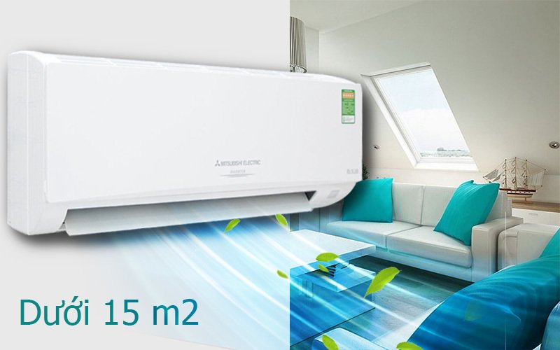 máy lạnh mitsubishi electric inverter 1 hp msy-gh10va