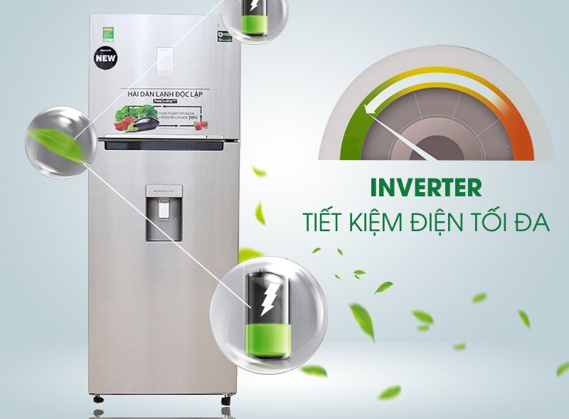 tủ lạnh samsung 442 lít rt43k6631sl/sv