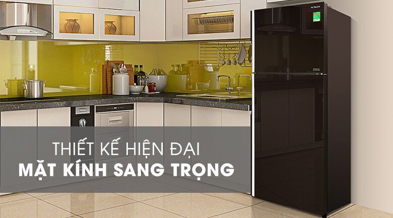 tủ lạnh hitachi inverter 366 lít r-fg480pgv8 gbw