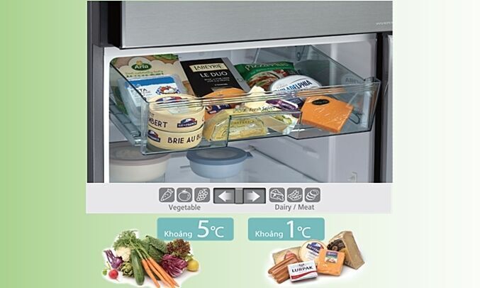 tủ lạnh hitachi inverter 260 lít r-h310pgv7 (bbk)