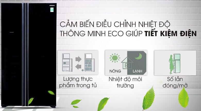 tủ lạnh hitachi r-s700pgv2 (600 lít 2 cửa)