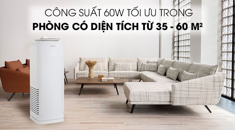 máy lọc không khí toshiba caf-n50(w)vn