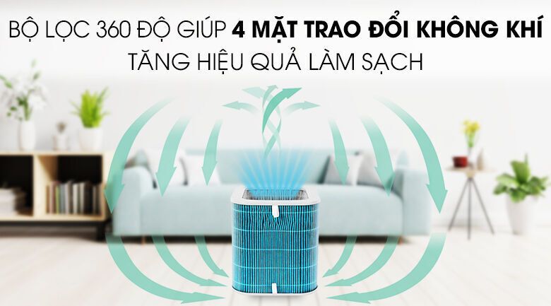 máy lọc không khí toshiba caf-n50(w)vn