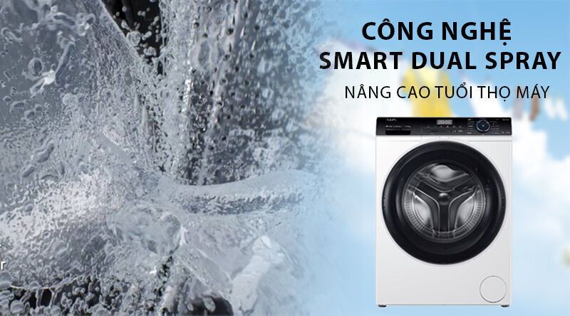 máy giặt aqua inverter 8 kg aqd-a800f w