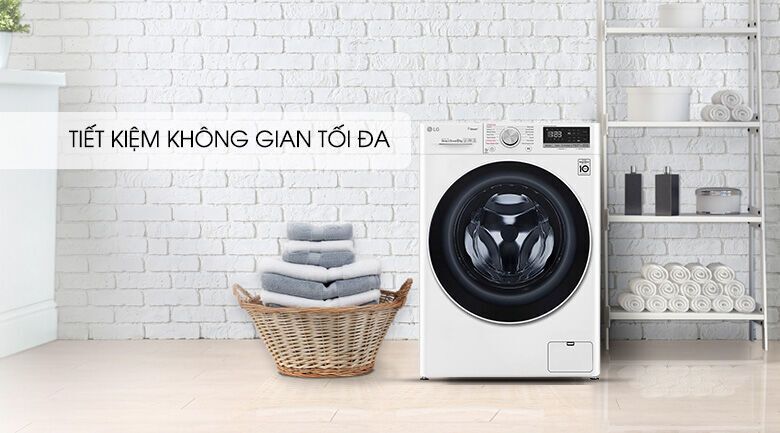 máy giặt sấy lg inverter 8.5 kg fv1408g4w