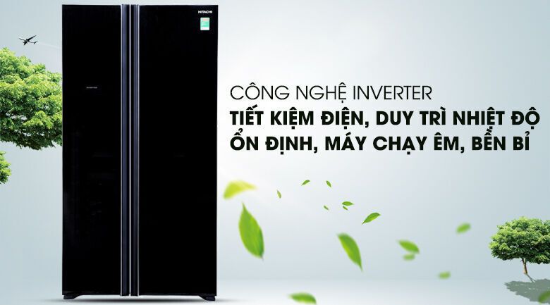 tủ lạnh hitachi r-s700pgv2 (600 lít 2 cửa)