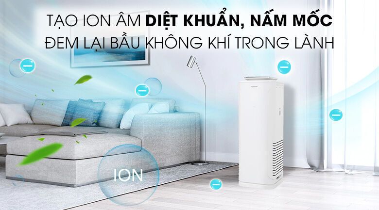 máy lọc không khí toshiba caf-n50(w)vn