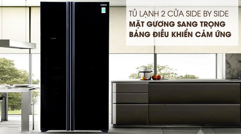 tủ lạnh hitachi r-s700pgv2 (600 lít 2 cửa)