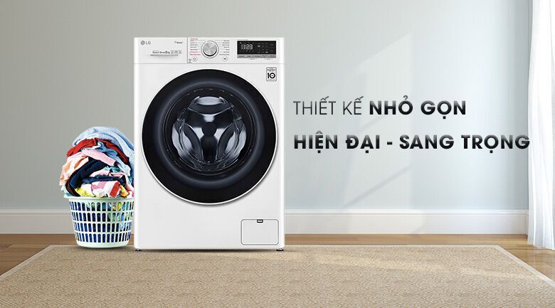 máy giặt sấy lg inverter 8.5 kg fv1408g4w