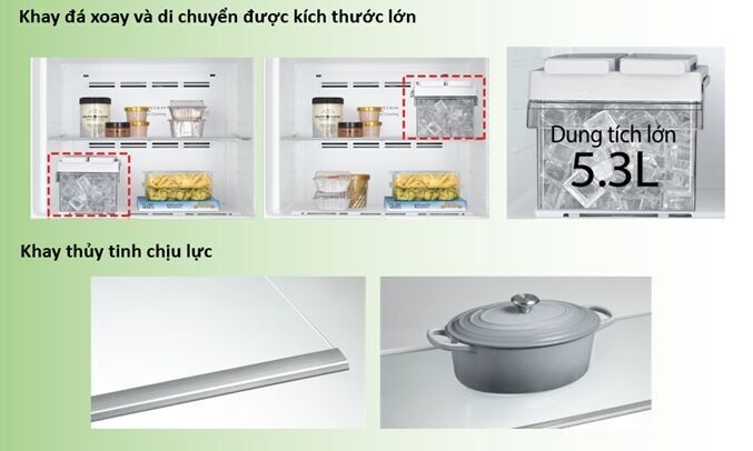 tủ lạnh hitachi inverter 339 lít r-fg450pgv8 (gbw)