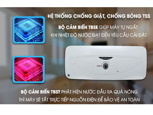 bình nóng lạnh ariston 20l blu 20 slim