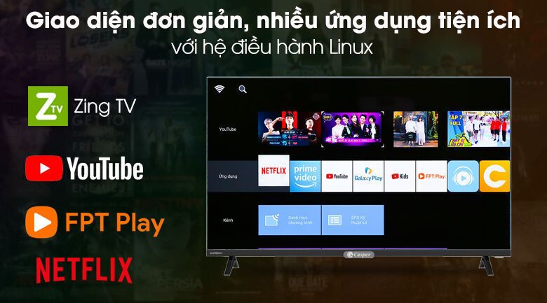 smart tivi casper 32 inch 32hx6200