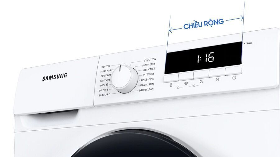 máy giặt samsung inverter 9 kg ww90t3040ww/sv