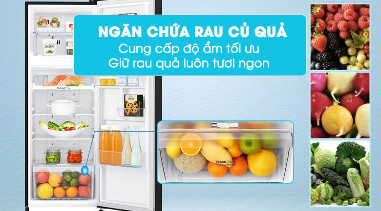 tủ lạnh lg inverter 209 lít gn-b222wb