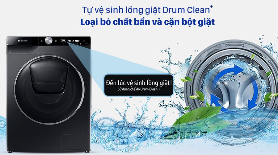 máy giặt samsung inverter 10 kg ww10tp54dsb/sv