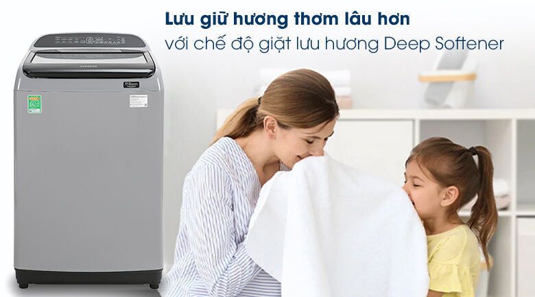 máy giặt samsung inverter 9 kg wa90t5260by/sv