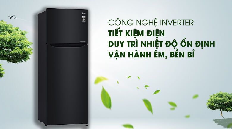 tủ lạnh lg inverter 209 lít gn-b222wb