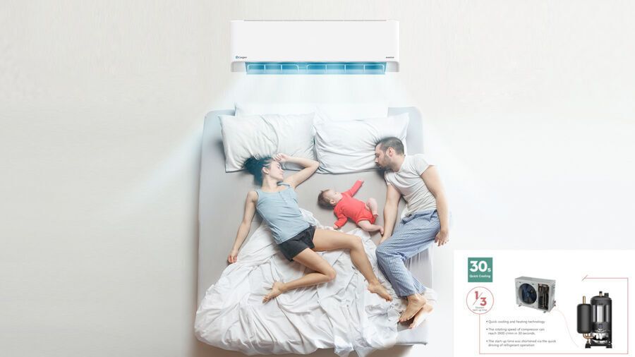 máy lạnh casper inverter 1 hp hc-09ia32