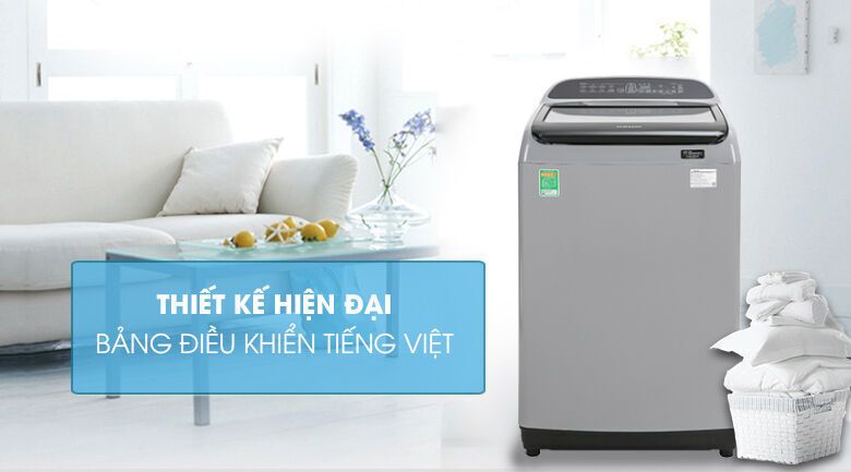 máy giặt samsung inverter 9 kg wa90t5260by/sv