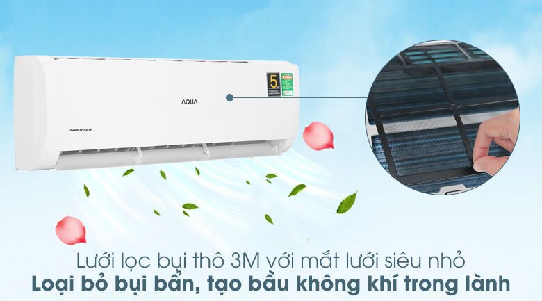 máy lạnh aqua inverter 2 hp aqa-kcrv18tk