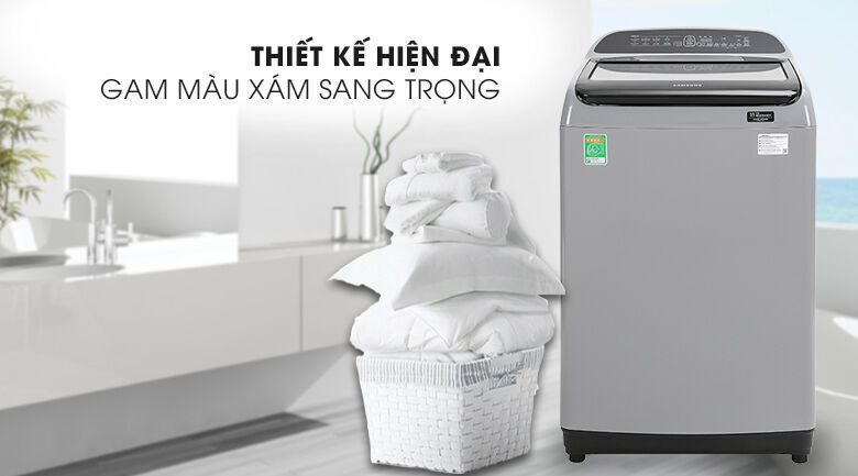 máy giặt samsung inverter 8.5 kg wa85t5160by/sv