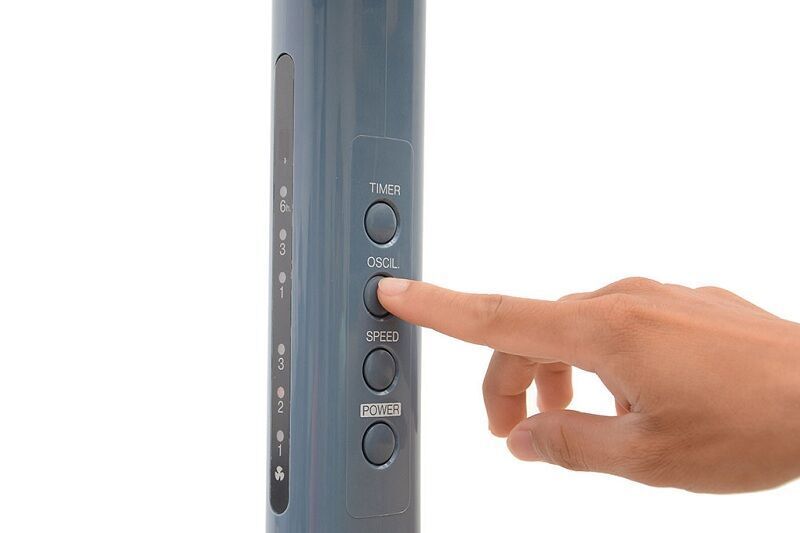 quạt cây panasonic f-409kb, có điều khiển