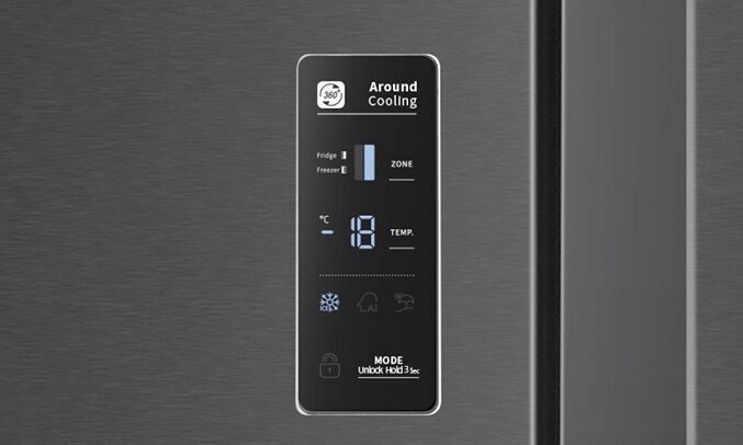 tủ lạnh casper inverter 551 lít rs-575vbw