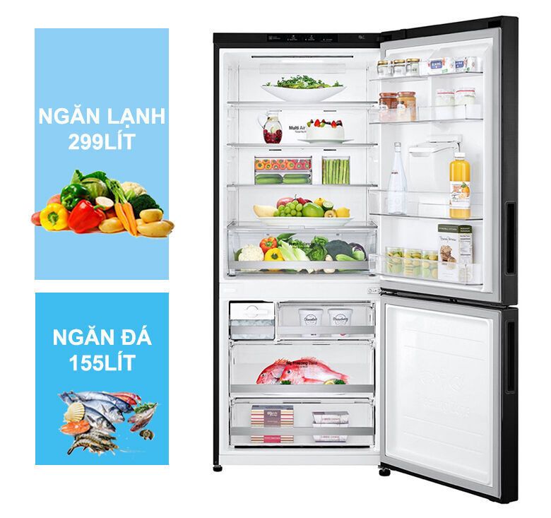 tủ lạnh lg inverter 454 lít gr-d405mc