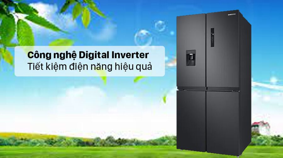 tủ lạnh samsung inverter 488 lít rf48a4010b4/sv