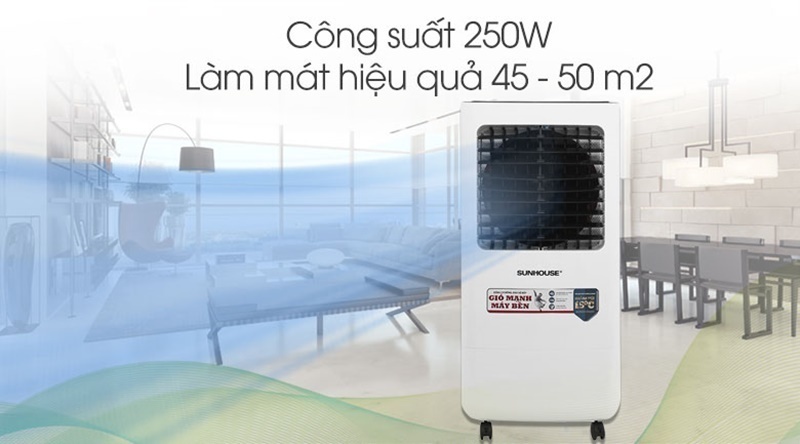 quạt điều hòa sunhouse shd 7768w