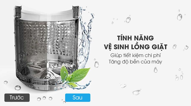 máy giặt aqua inverter 9 kg aqw-dw90at