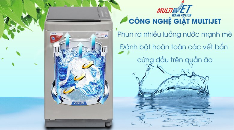 máy giặt aqua 8.5 kg aqw-u850bt