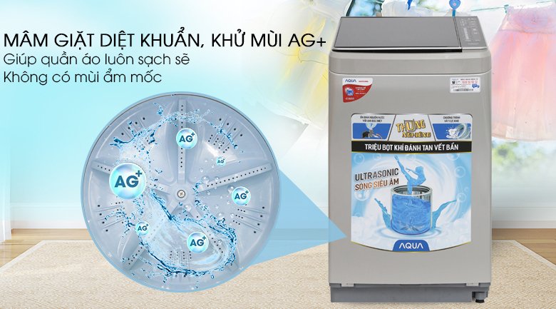 máy giặt aqua 8.5 kg aqw-u850bt