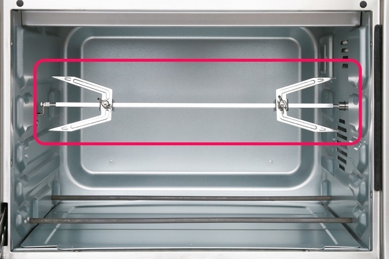 lò nướng kép sharp 38lít eo-a384rcsv-st