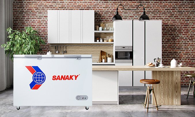 tủ đông sanaky vh-405a2 400 lít ( 1 ngăn 2 cánh )