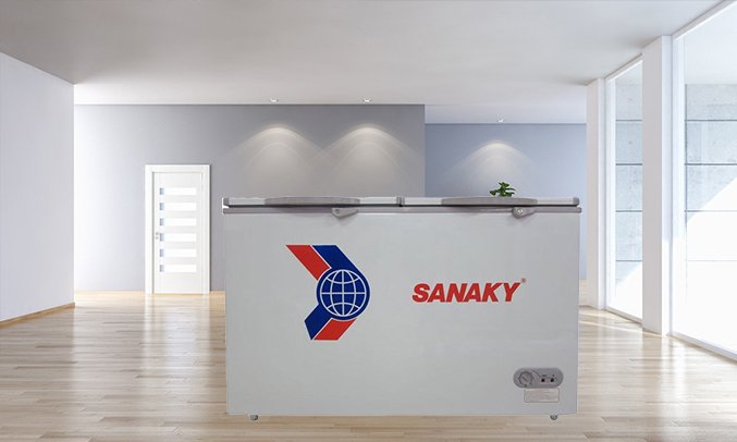 tủ đông sanaky vh-568hy2 410 lít 1 ngăn đông