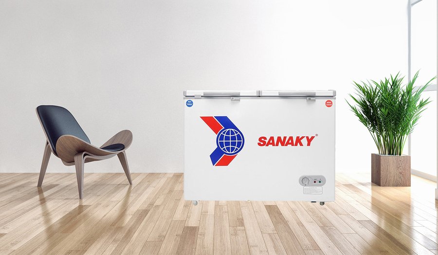 tủ đông sanaky vh 285w2 (235 lít 2 ngăn)