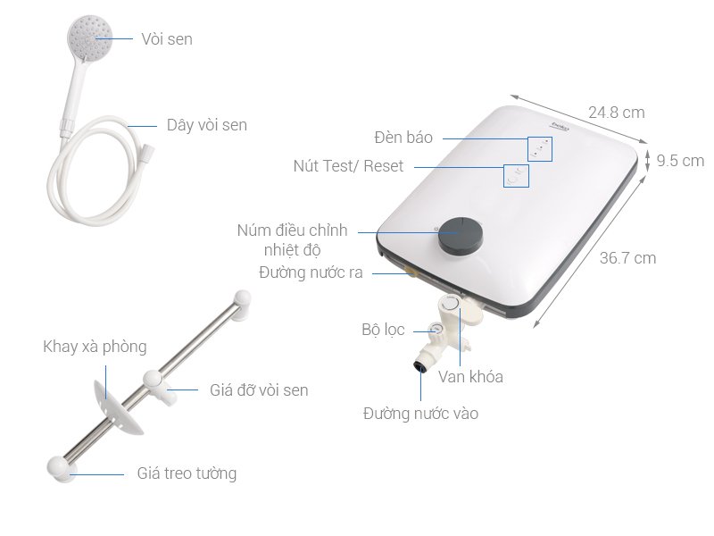 máy nước nóng beko bwi45s1n-213