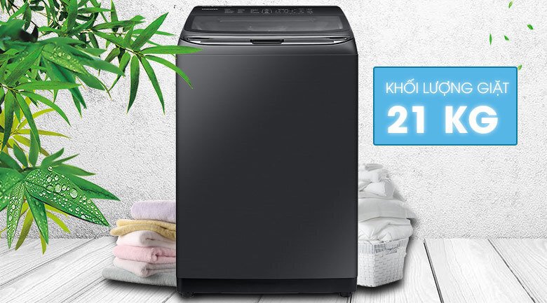 máy giặt samsung inverter 21 kg wa21m8700gv/sv
