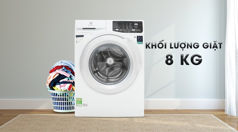 máy giặt electrolux inverter 8 kg ewf8025cqwa