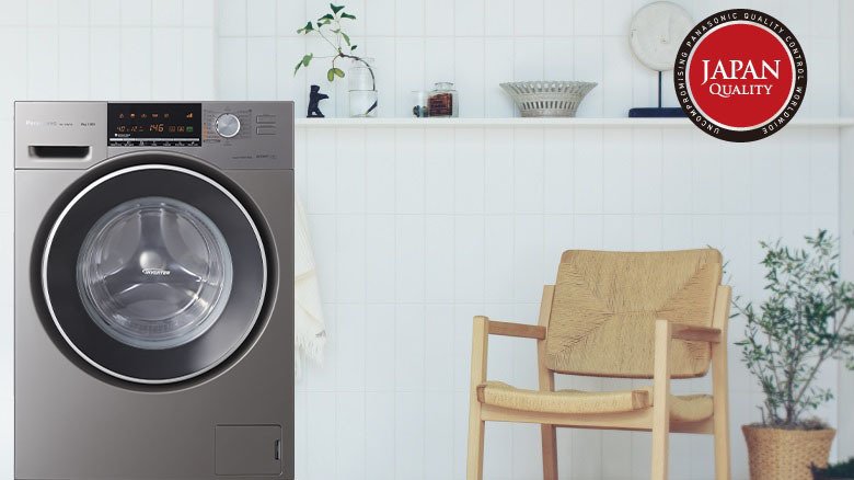 máy giặt panasonic inverter 8 kg na-128vx6lv2