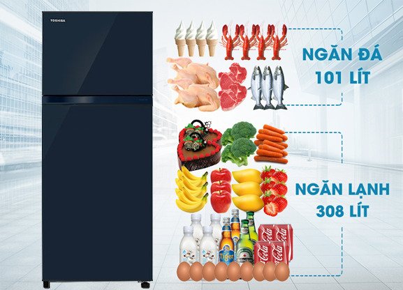 tủ lạnh toshiba inverter 409 lít gr-tg46vpdz xg