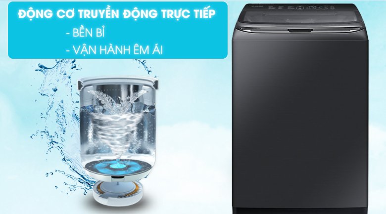 máy giặt samsung inverter 21 kg wa21m8700gv/sv