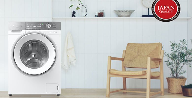 máy giặt panasonic inverter 9 kg na-129vg6wv2