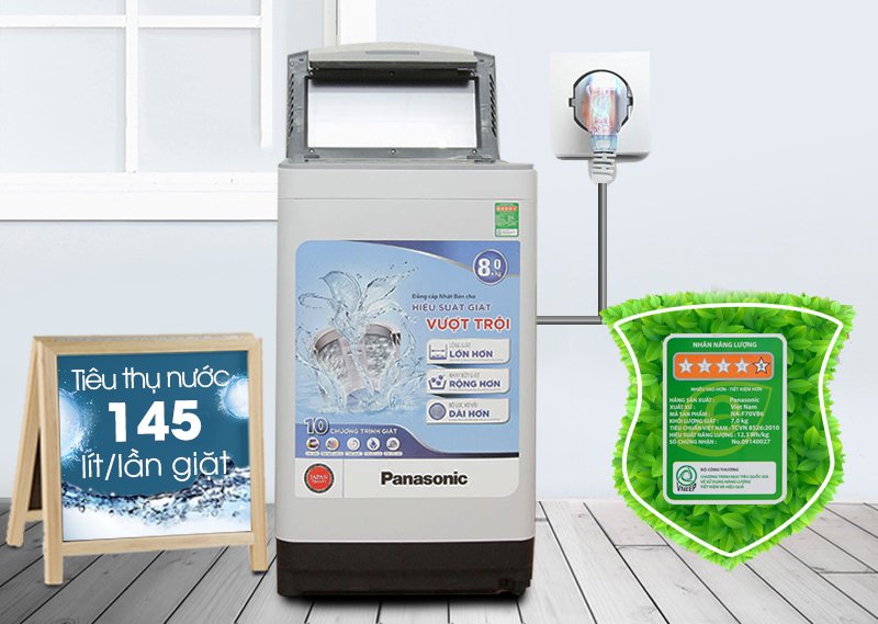 máy giặt panasonic 8.0 kg na-f80vg9hrv