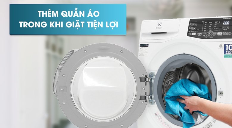 máy giặt electrolux inverter 8 kg ewf8025cqwa