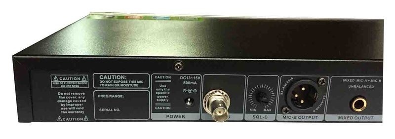 micro shure ugx8 ii