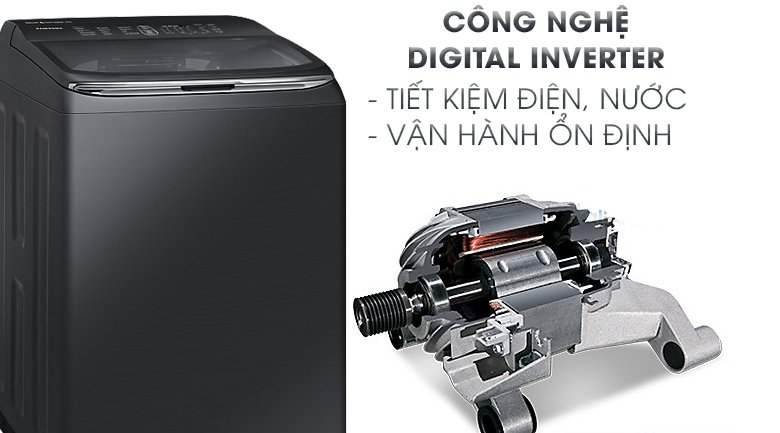 máy giặt samsung inverter 21 kg wa21m8700gv/sv