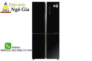 Tủ lạnh Aqua Inverter 516 lít AQR-IG525AM GB